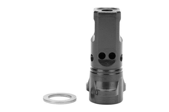 Breek Arms 1/2x28 Echo Single-Port Muzzle Brake with included peel washer